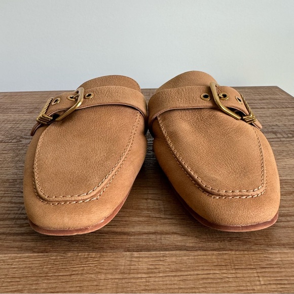 Dolce Vita - Women’s Santel Loafer Mules in Brown/Tan Leather size 8.5 - Picture 2 of 8